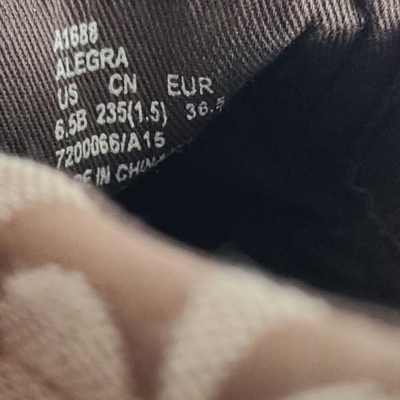 Coach women's loafers size 6,5 B logo canvas print slip on - Picture 4 of 4